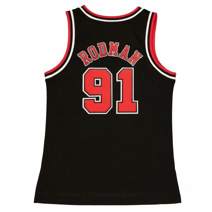 Men039sWomen039s NBA Swingman Mitchell and Ness Women039s Swingman Dennis Rodman Chicago Bulls 199798 Jersey Men039sWomen039s NBA Swingman Mitchell and Ness Women039s Swingman Dennis Rodman Chicago Bulls 199798 Jersey