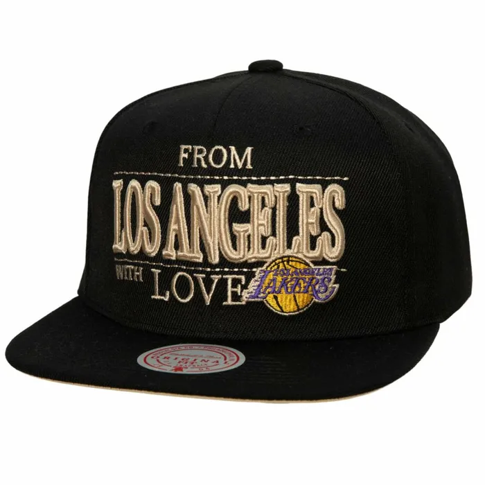 Men039sWomen039s Snapback 1921 Styles Mitchell and Ness With Love Snapback Los Angeles Lakers Men039sWomen039s Snapback 1921 Styles Mitchell and Ness With Love Snapback Los Angeles Lakers
