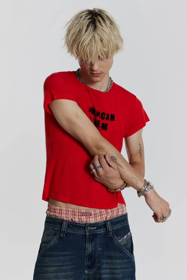 Men American Dream Tshirt Jaded London TShirts and Vests