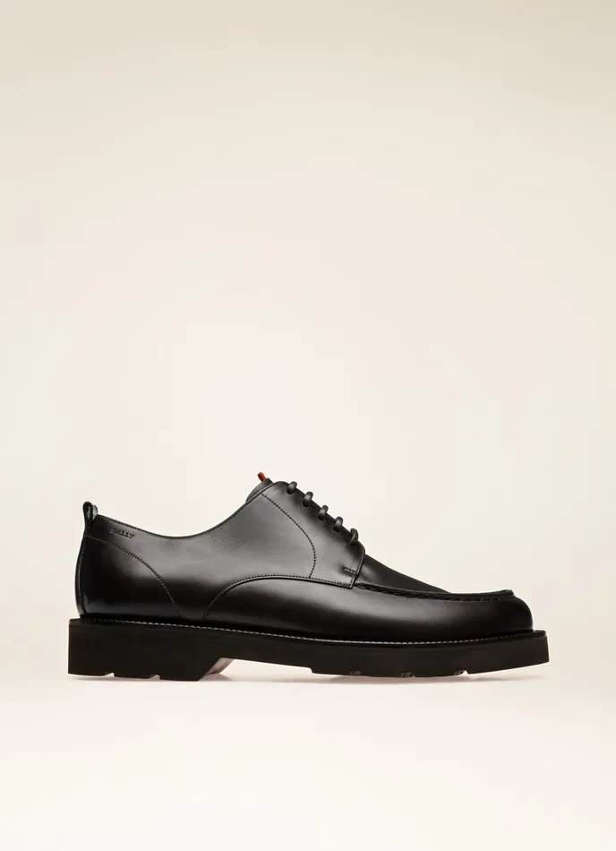 Men Bally LaceUps And Monks Norber 8211 Leather Derby Shoes In Black