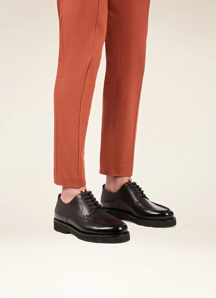 Men Bally LaceUps And Monks Norber 8211 Leather Derby Shoes In Black