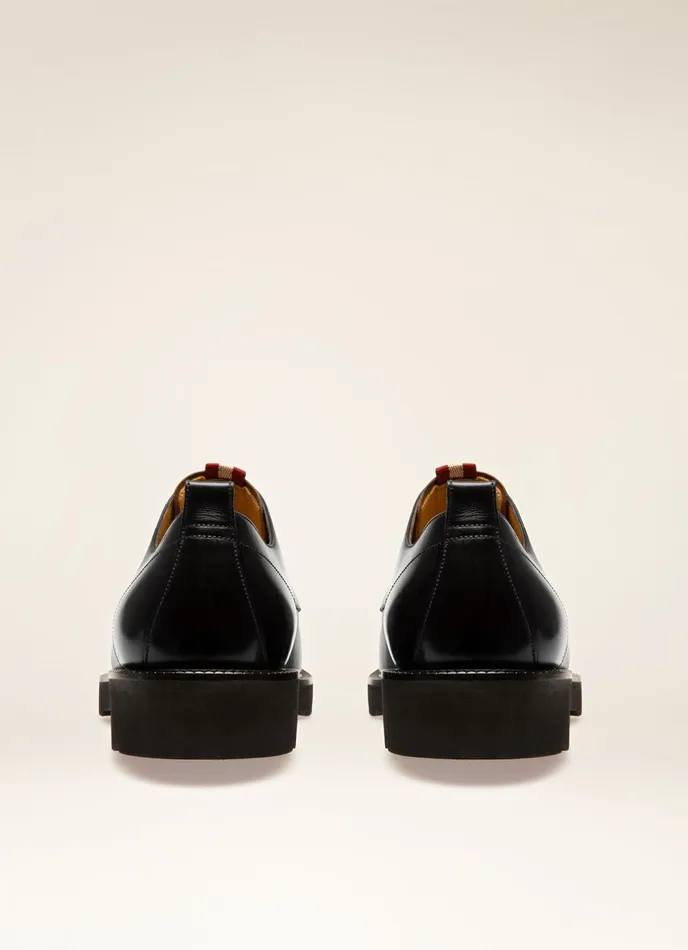 Men Bally LaceUps And Monks Norber 8211 Leather Derby Shoes In Black