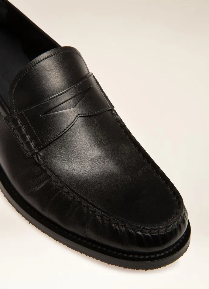 Men Bally Loafers And Moccasins Kebler 8211 Leather Moccasins In Black