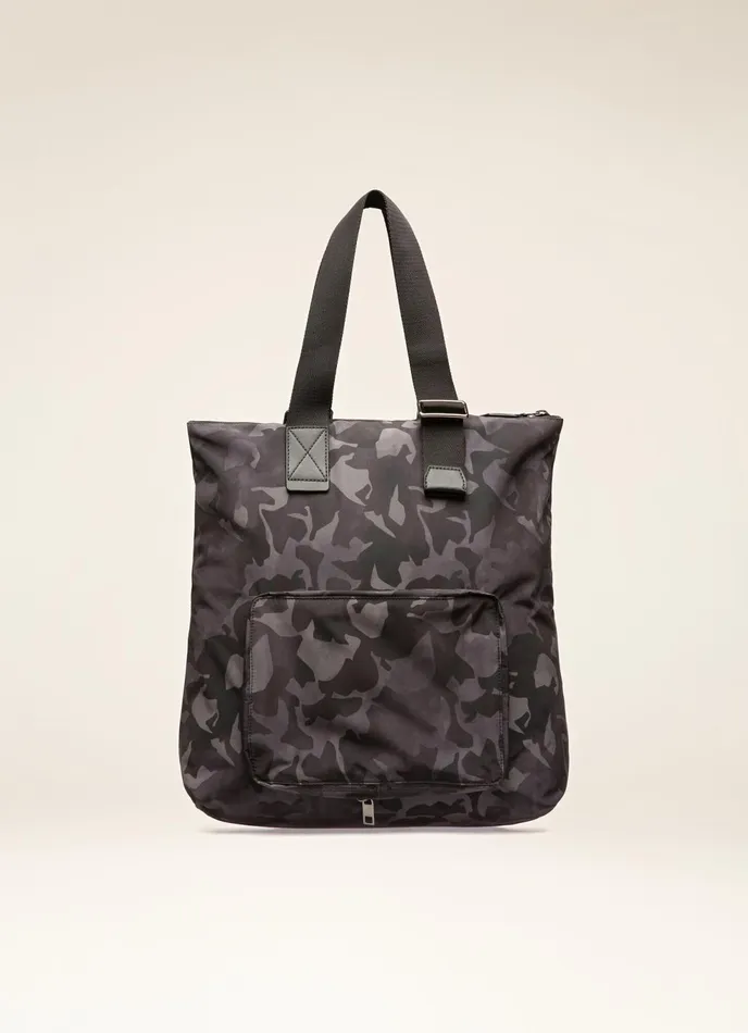 Men Bally Tote Bags Fallie 8211 Nylon Tote In Black