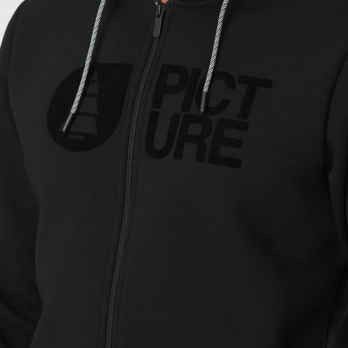 Men BASEMENT FLOCK ZIP HOODIE Picture Organic Clothing Sweats and Hoodies