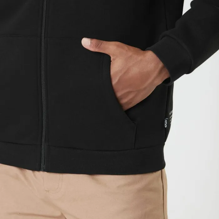Men BASEMENT FLOCK ZIP HOODIE Picture Organic Clothing Sweats and Hoodies