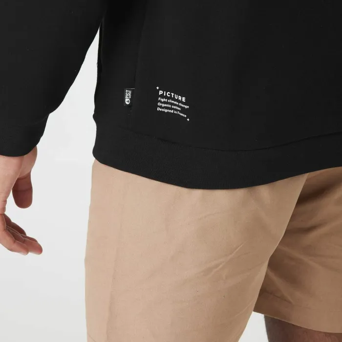 Men BASEMENT FLOCK ZIP HOODIE Picture Organic Clothing Sweats and Hoodies