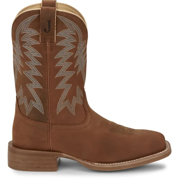MEN Big Bucks 11034 Western Pecan Justin Boots Western