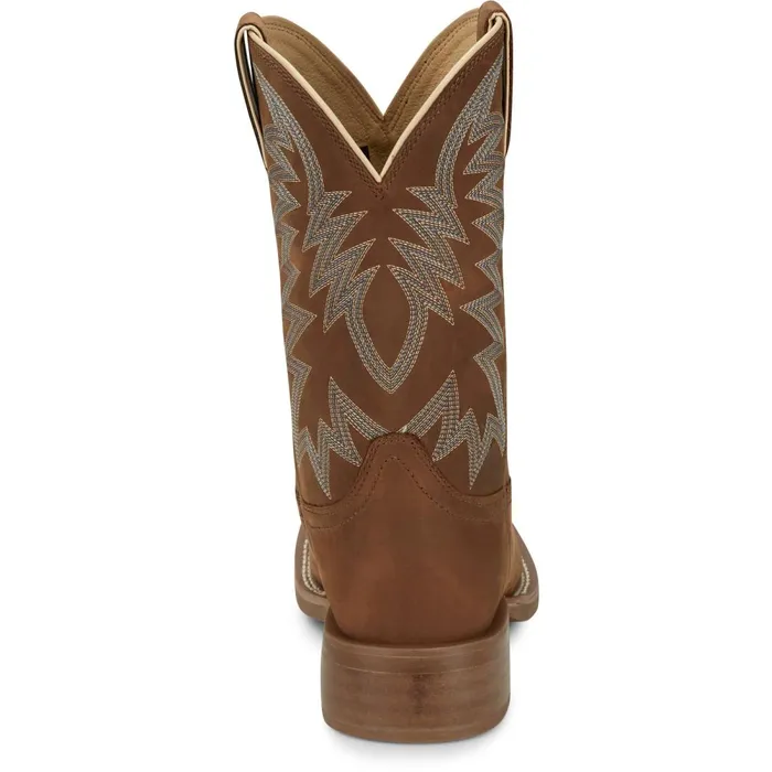 MEN Big Bucks 11034 Western Pecan Justin Boots Western