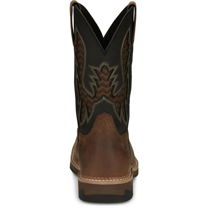 MEN Bolt 11034 Nano Comp Toe Pecan Justin Boots Work
