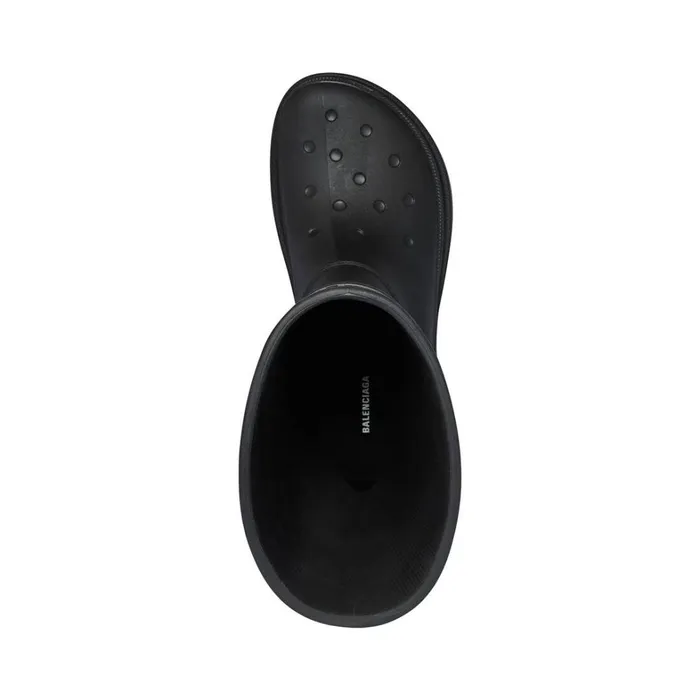 Men Boots and Derbies Balenciaga Crocs Boot In Black