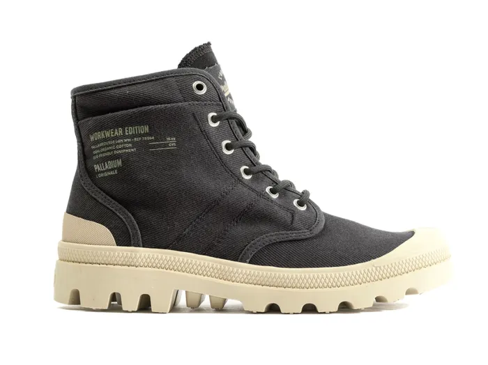 Men Boots PALLADIUM PALLABROUSSE WORKWEAR Black