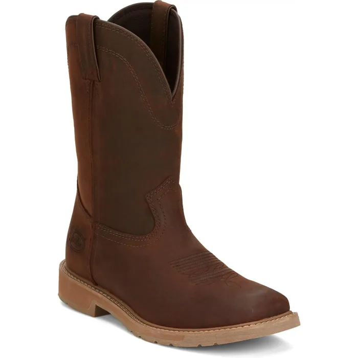 MEN Buster II 11034 Work Pecan Justin Boots Work