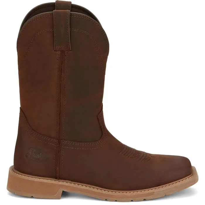 MEN Buster II 11034 Work Pecan Justin Boots Work