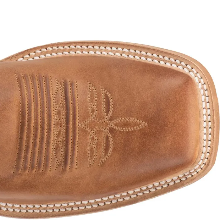 MEN Cap 11034 Western Distressed Cognac Justin Boots Western