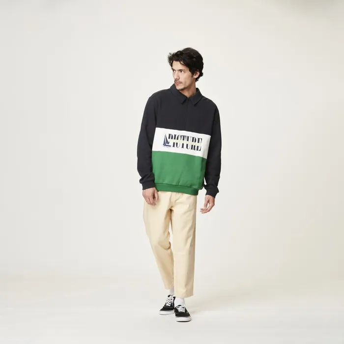 Men CARAWA ZIP SWEATER Picture Organic Clothing Sweats and Hoodies