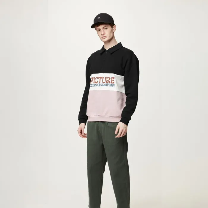 Men CARAWA ZIP SWEATER Picture Organic Clothing Sweats and Hoodies