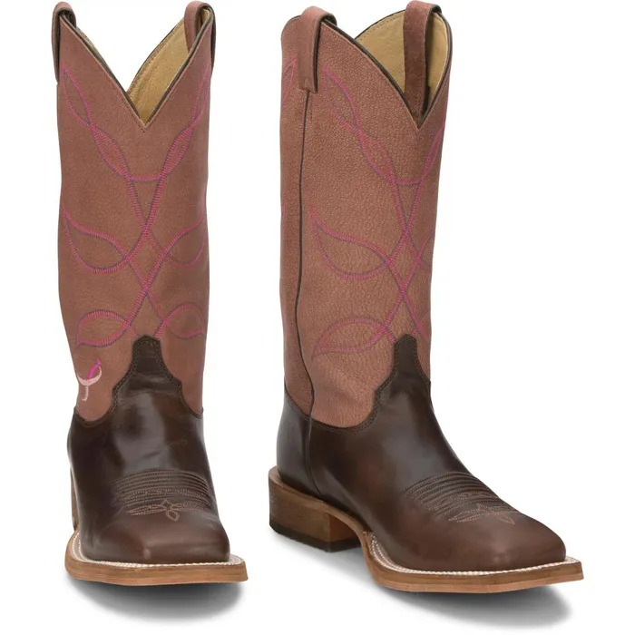 MEN Connell 13034 Western Brown Justin Boots Western