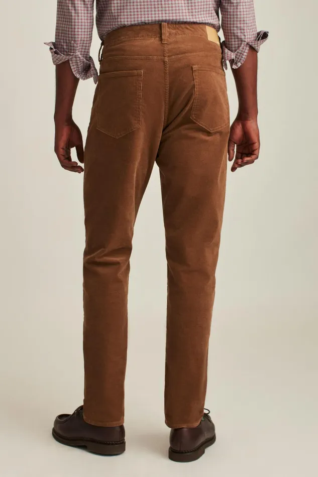 Men Corduroy 5Pocket Pants Chestnut Brown Bonobos 5Pocket Pants