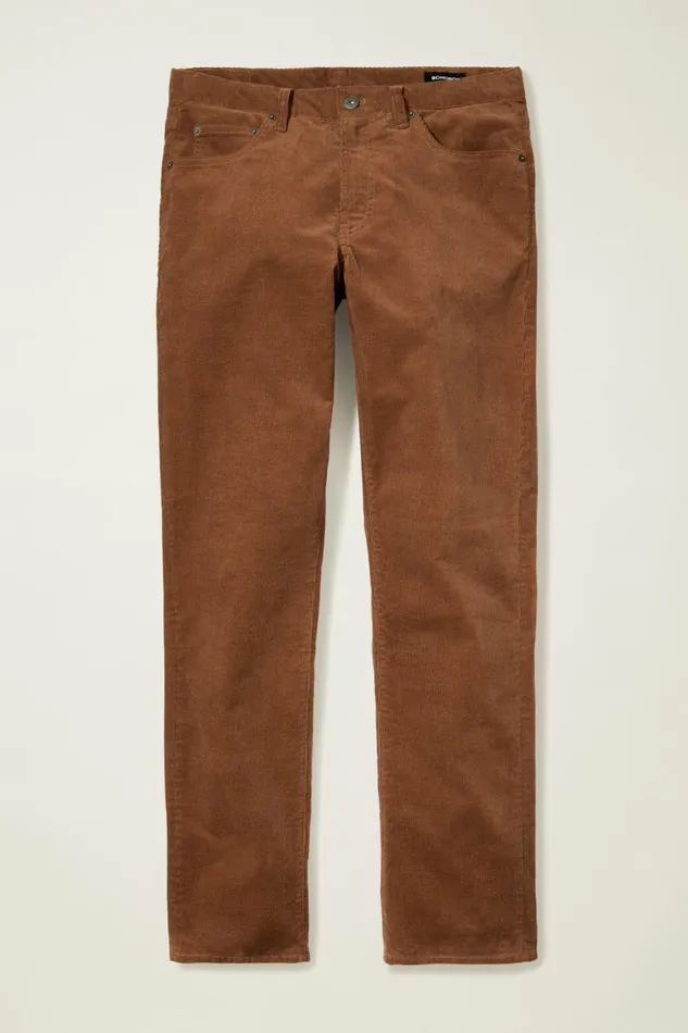 Men Corduroy 5Pocket Pants Chestnut Brown Bonobos 5Pocket Pants