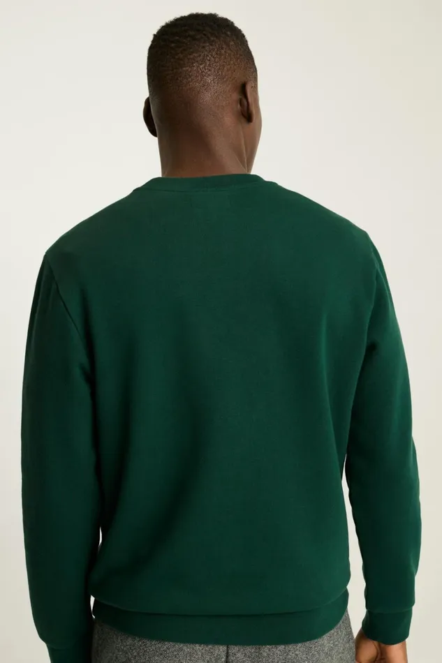 Men Critter Supersoft Fleece Crew You Wanna Pizza This Bonobos Sweatshirts and Hoodies