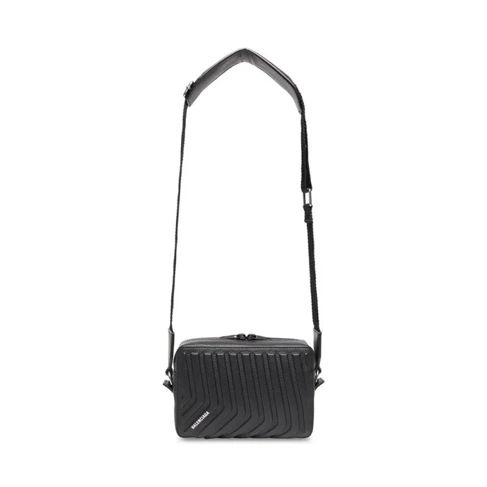 Men Crossbodies and Messengers Balenciaga Car Camera Bag In Black