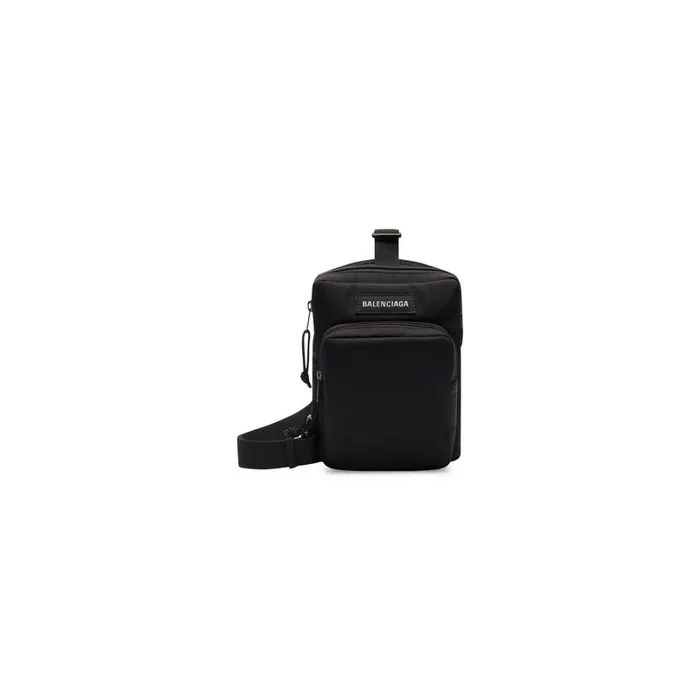 Men Crossbodies and Messengers Balenciaga Explorer Crossbody Messenger Bag In Black Men Crossbodies and Messengers Balenciaga Explorer Crossbody Messenger Bag In Black