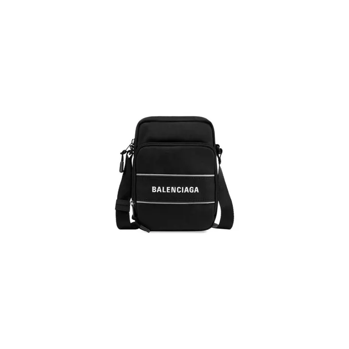 Men Crossbodies and Messengers Balenciaga Sport Small Messenger Bag In Blackwhite