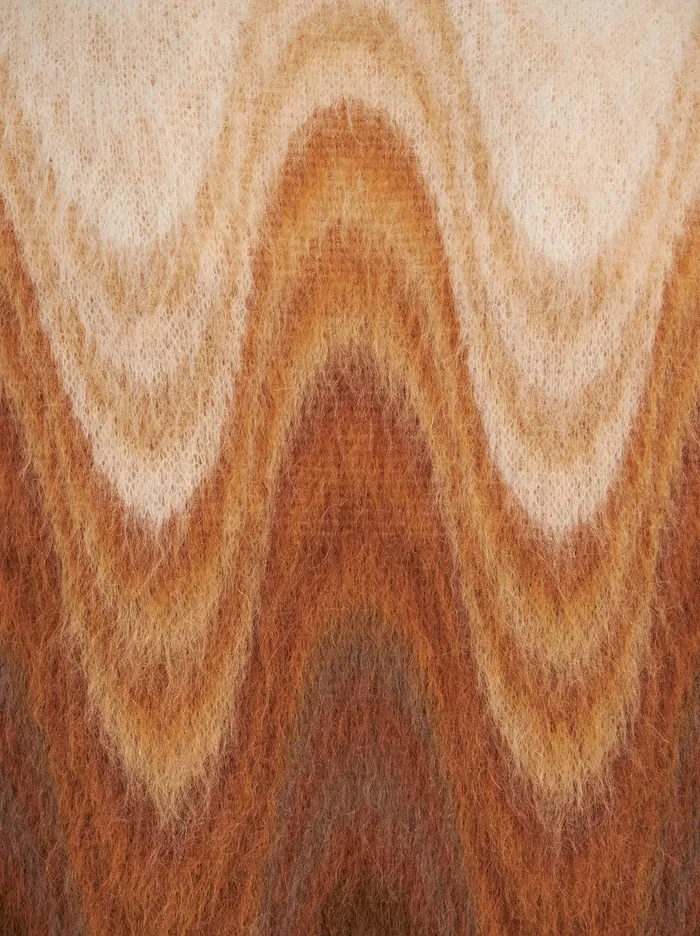 Men Degrad Jacquard Polo Jumper Etro Knitwear