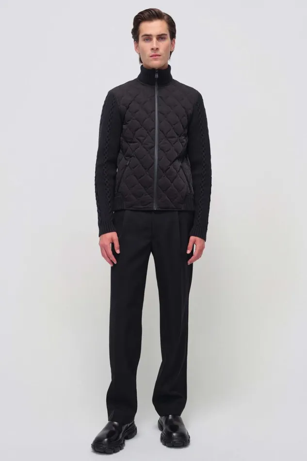 Men Dunn Bomber Black Jonathan Simkhai Jackets and Coats