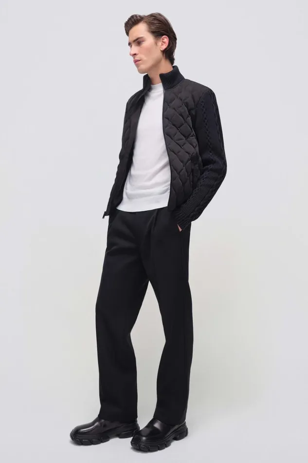 Men Dunn Bomber Black Jonathan Simkhai Jackets and Coats