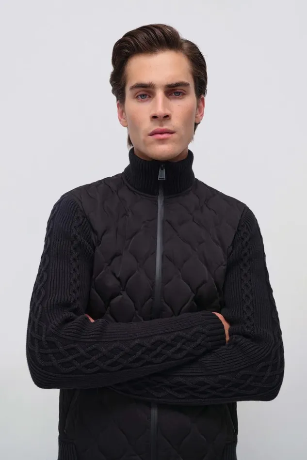 Men Dunn Bomber Black Jonathan Simkhai Jackets and Coats