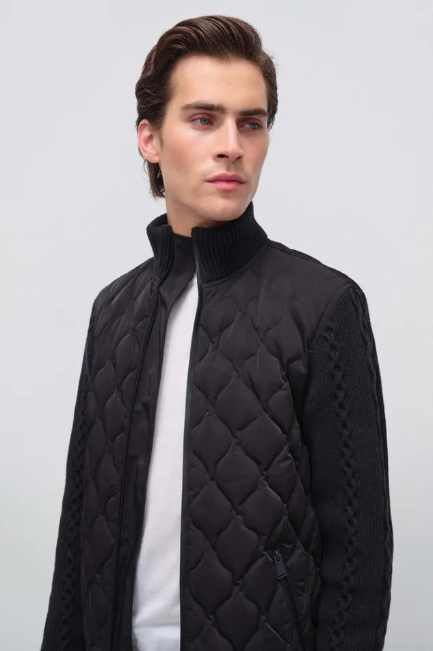 Men Dunn Bomber Black Jonathan Simkhai Jackets and Coats