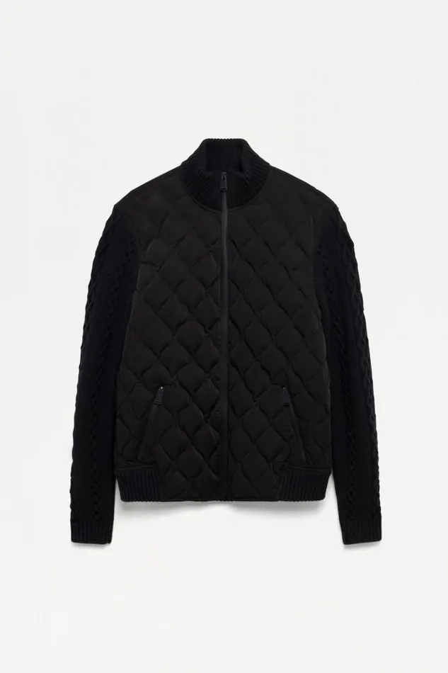 Men Dunn Bomber Black Jonathan Simkhai Jackets and Coats