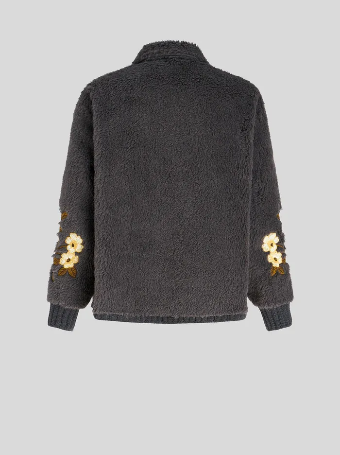 Men Embroidered Ecofur Jacket Etro Coats And Outerwear