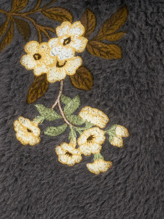 Men Embroidered Ecofur Jacket Etro Coats And Outerwear