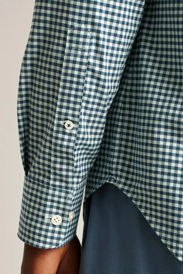 Men Everyday Shirt Navy Blue Gingham Bonobos Casual Shirts