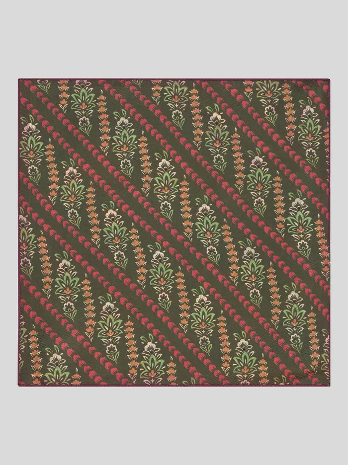 Men Floral Paisley Pocket Square Etro Ties And Pocket Squares