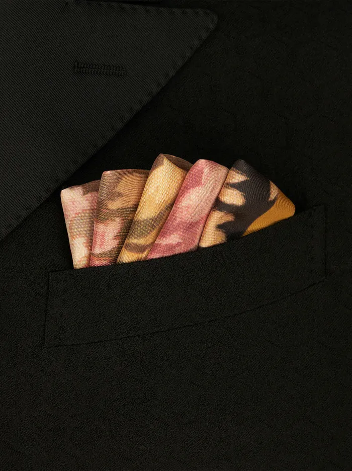 Men Floral Pocket Square Etro Ties And Pocket Squares