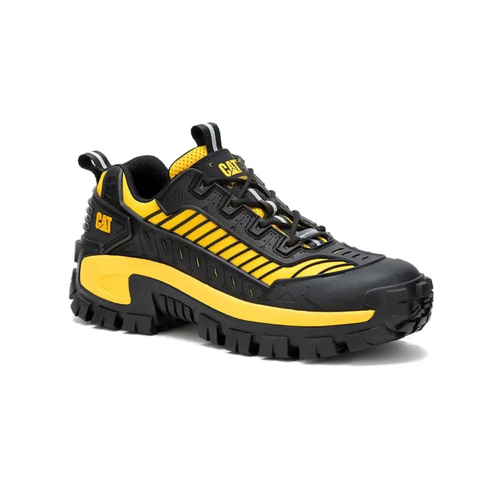 Men Invader Mecha Composite Toe Work Shoe Cat Footwear Shoes