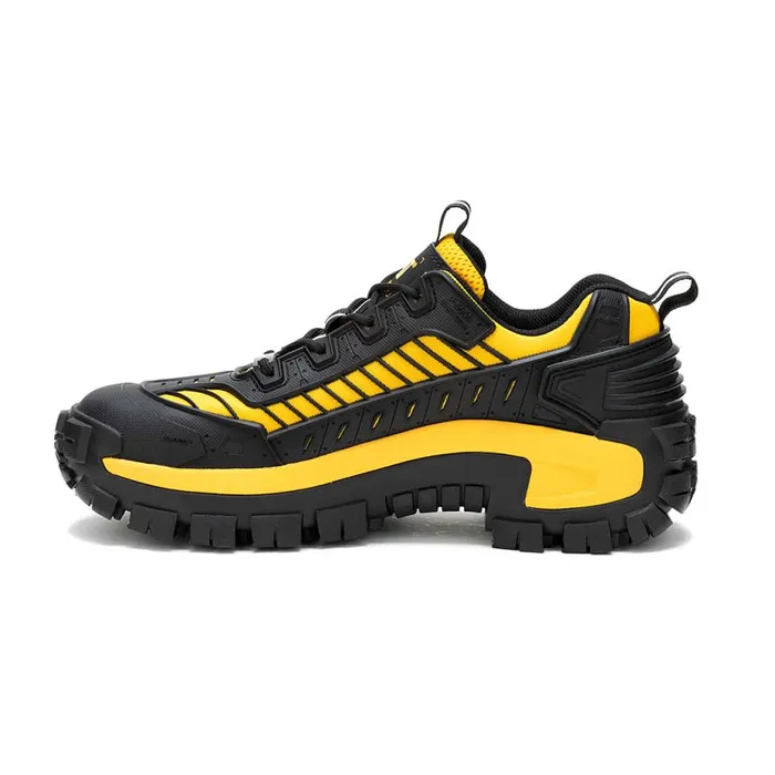 Men Invader Mecha Composite Toe Work Shoe Cat Footwear Shoes