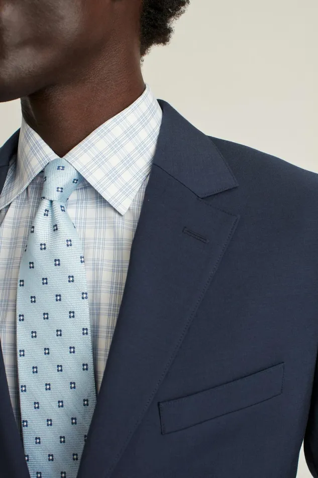 Men Italian Performance Suit Mason Solid Bright Navy Bonobos Suits