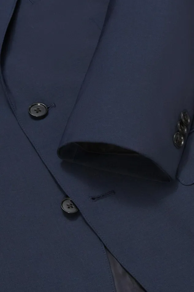 Men Italian Performance Suit Mason Solid Bright Navy Bonobos Suits