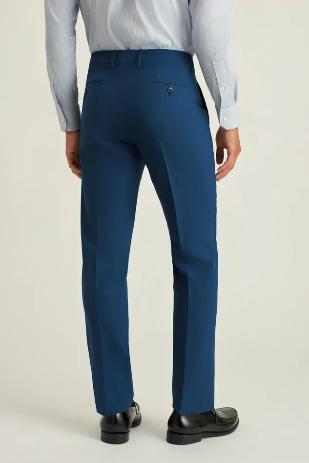 Men Italian Stretch Wool Dress Pants Midnight Blue Bonobos Dress Pants