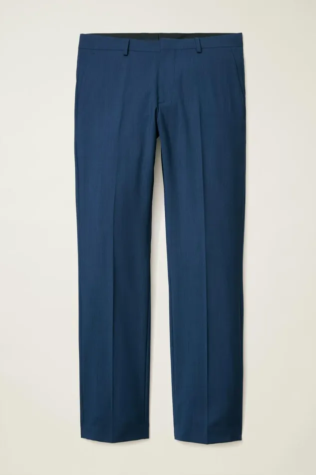 Men Italian Stretch Wool Dress Pants Midnight Blue Bonobos Dress Pants