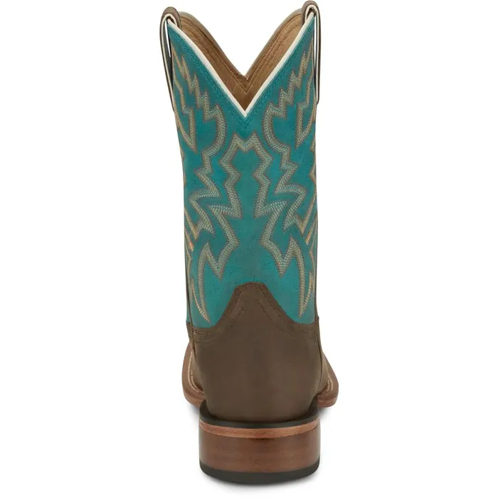 MEN Jackpot 11034 Western Aged Bark Justin Boots Western