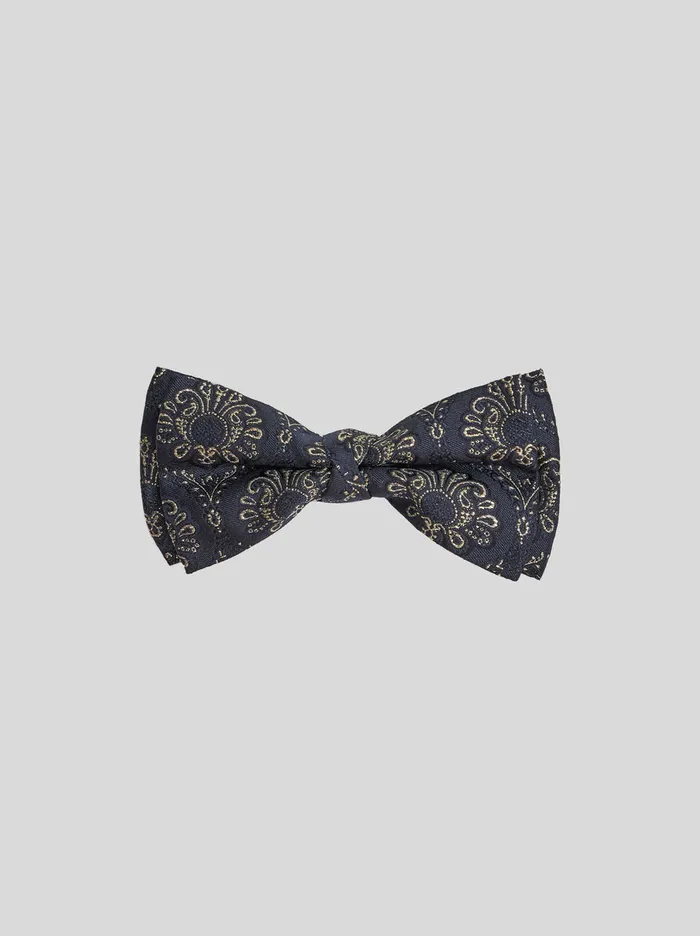 Men Jacquard Bow Tie Etro Ties And Pocket Squares
