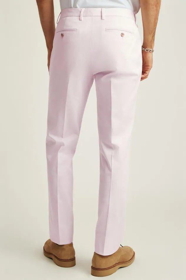 Men Jetsetter Italian Cotton Dress Pant Dusty Pink Bonobos Dress Pants