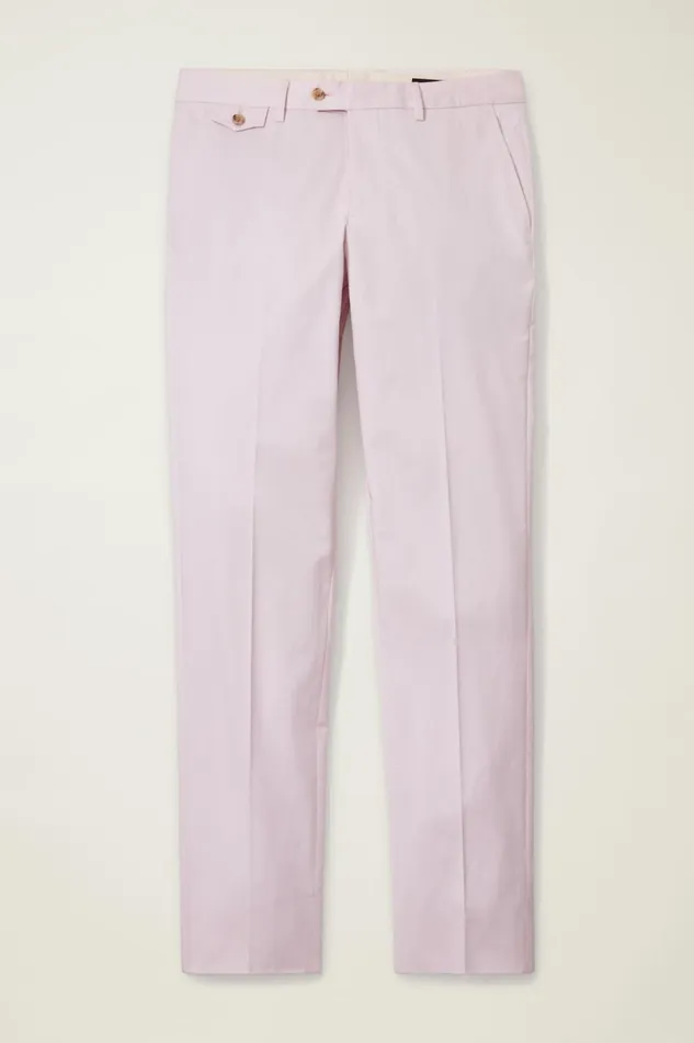 Men Jetsetter Italian Cotton Dress Pant Dusty Pink Bonobos Dress Pants