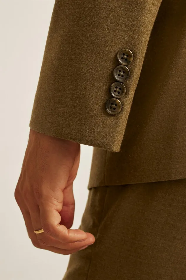 Men Jetsetter Italian Flannel Blazer Camel Bonobos Blazers and Sport Coats